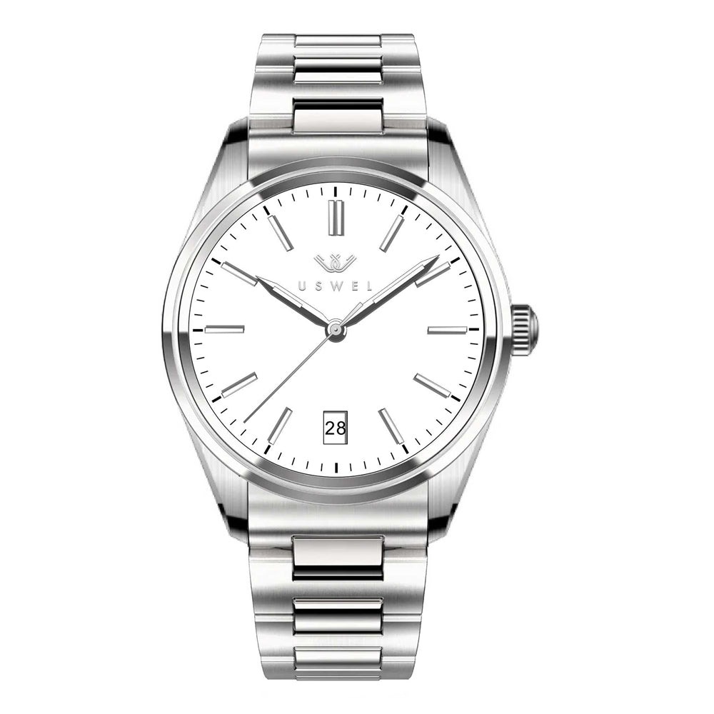 USWEL Trend Watch for Women, Elegant Design with 2 Years Warranty, 100m Water Resistant - 36MM - Model U099