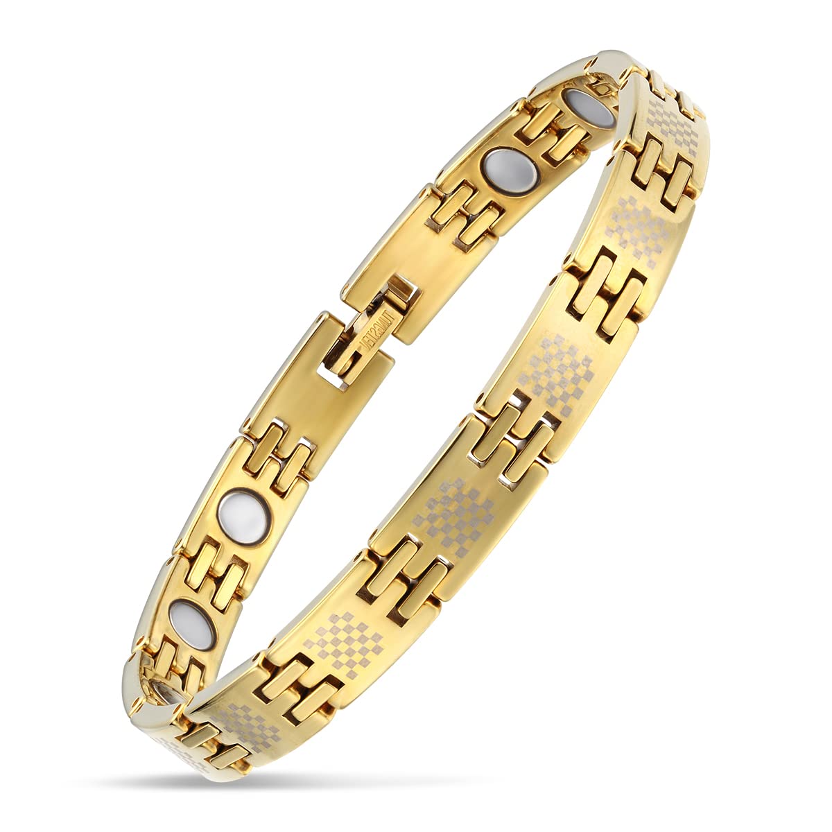 USWEL USWEL Ultra Magnetic Bracelet for Men/Women, Therapy Bracelet with Adjustment Tool