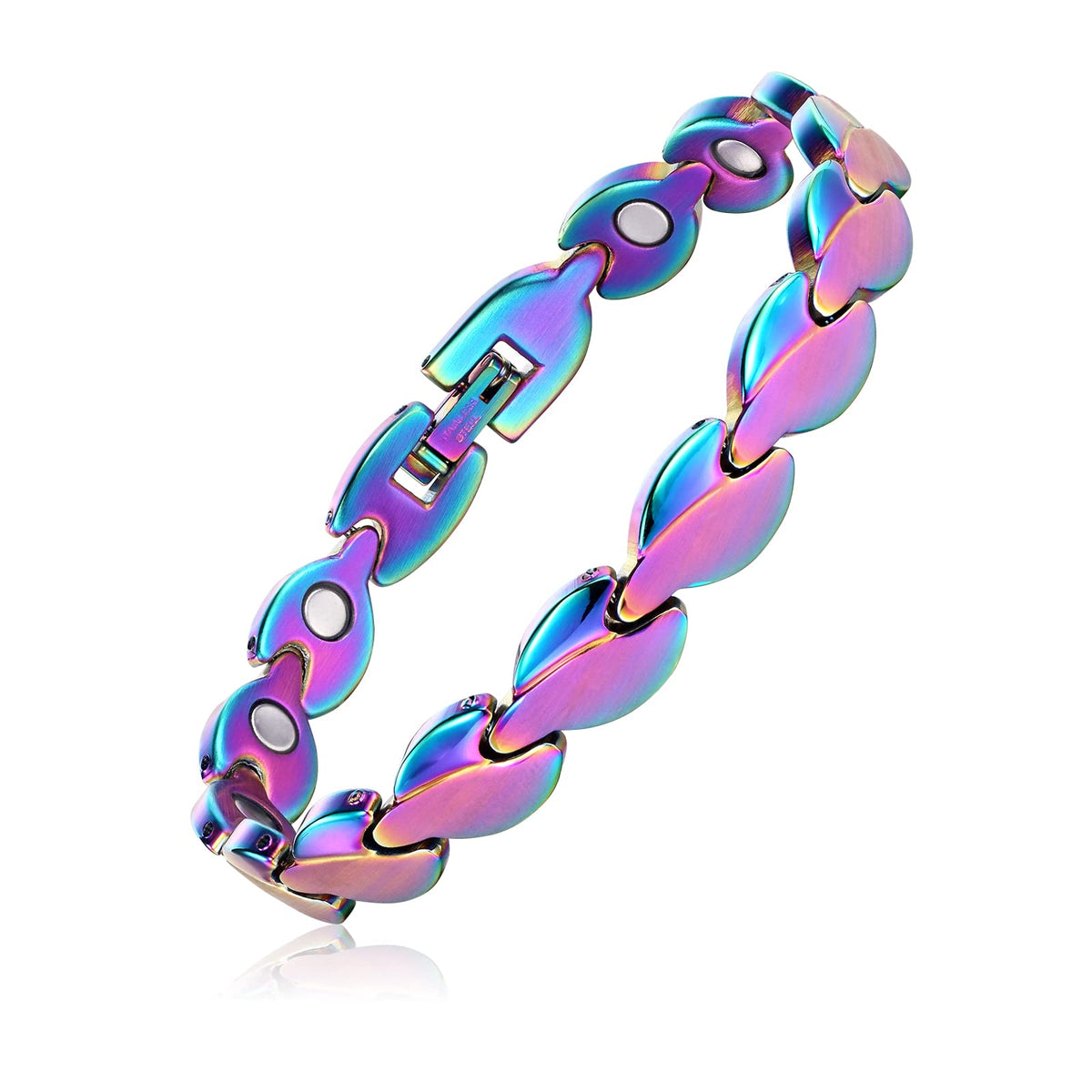 "USWEL Women's Anti-Stress Magnetic Therapy Bracelet | Lymph Magnetic Bracelets for Women - Lymphatic Drainage Detox Jewelry, Magnetic Therapy bracelet for Women "